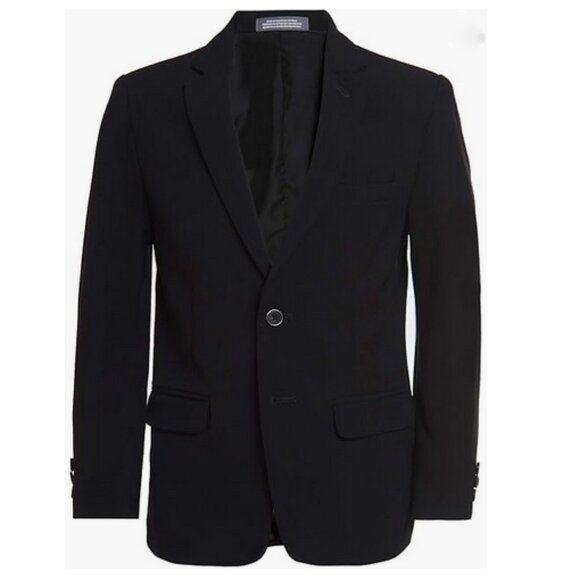 Van Heusen Boys' Flex Stretch Suit Jacket Black 16H - Picture 1 of 10